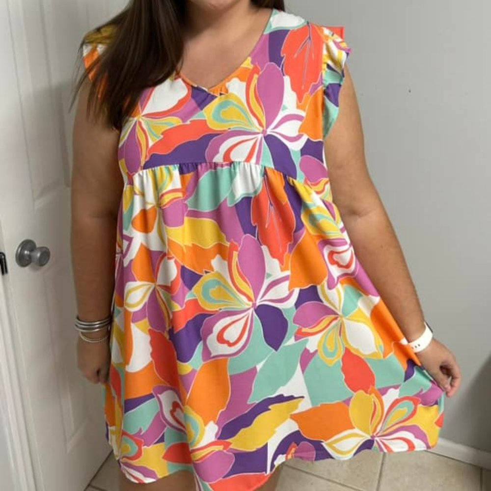 Cotton By Blue Dress